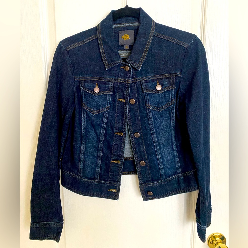 Outback Red Dark Indigo Denim Jean Jacket